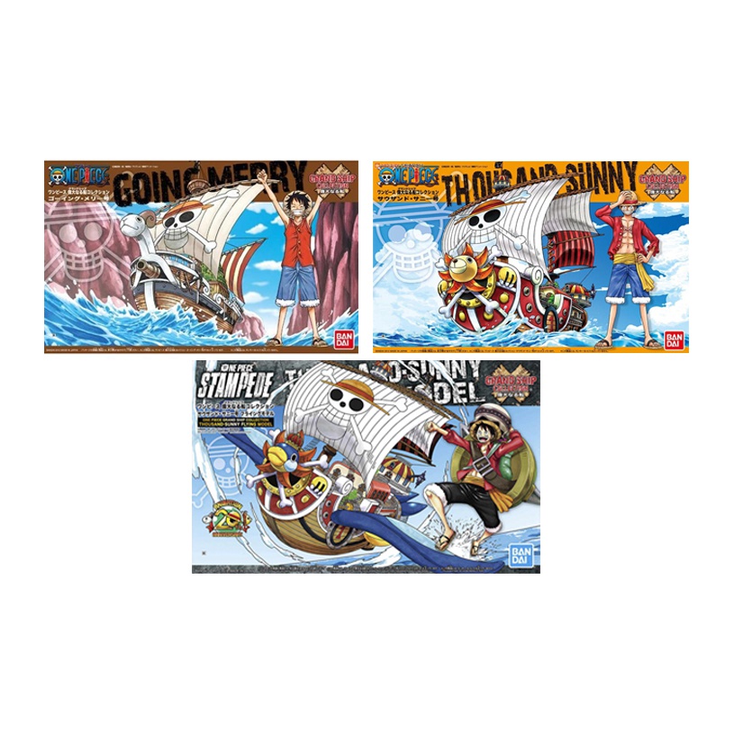 BANDAI One Piece Wanli Sunshin - Model Kit One Piece Going Merry incelemesi ve fiyatı