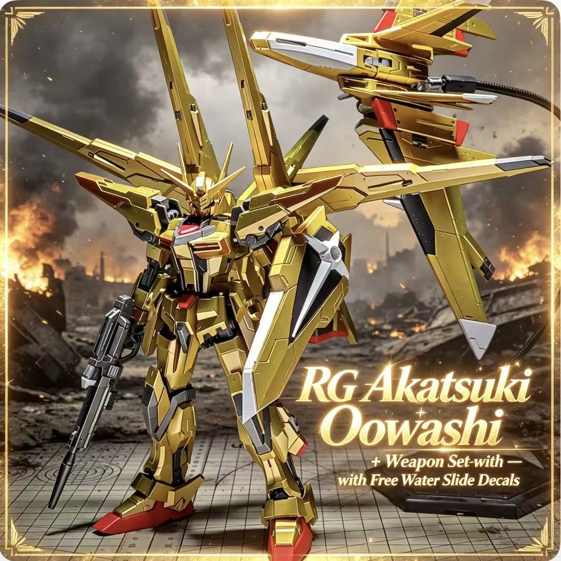 RG41 1/144 ORB-01 Akatsuki Oow - Model Kit Zeus incelemesi ve fiyatı