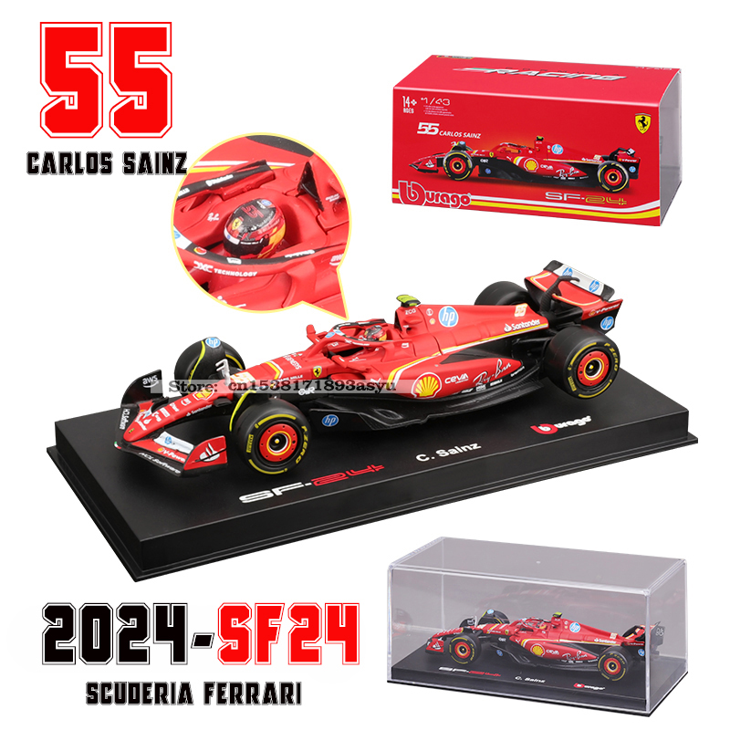 Bburago 1:43 f1 2024 Ferrari S - Model Kit Ferrari incelemesi ve fiyatı