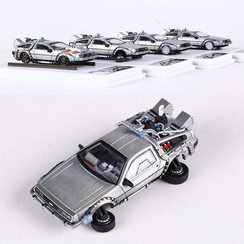 MJ 1:64 DeLorean DMC I II III  - Model Kit Ferrari incelemesi ve fiyatı