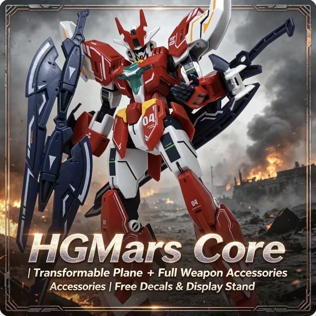 008A HG 1/144 Mars Core Warrio - Model Kit Zeus incelemesi ve fiyatı