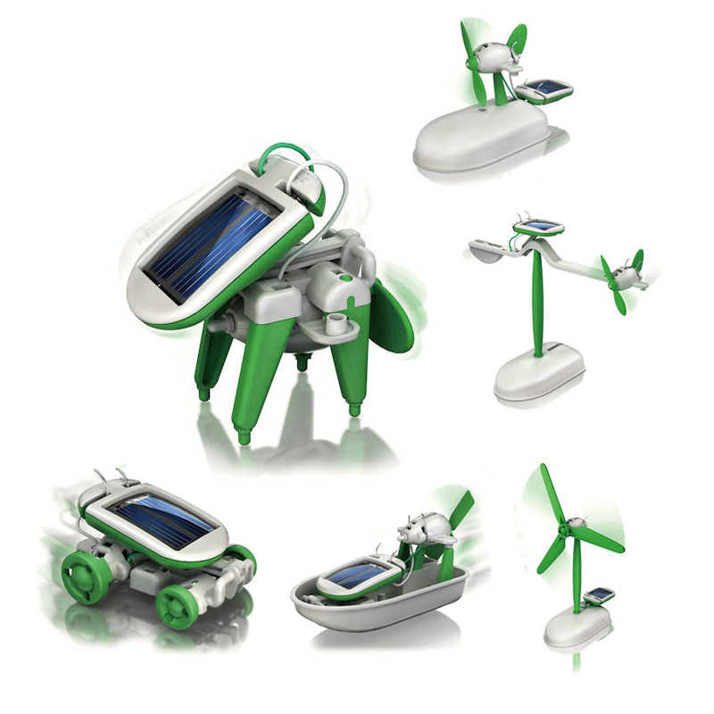 6-In-1 Güneş Enerjili Robot Ki - Model Kit U Boat incelemesi ve fiyatı