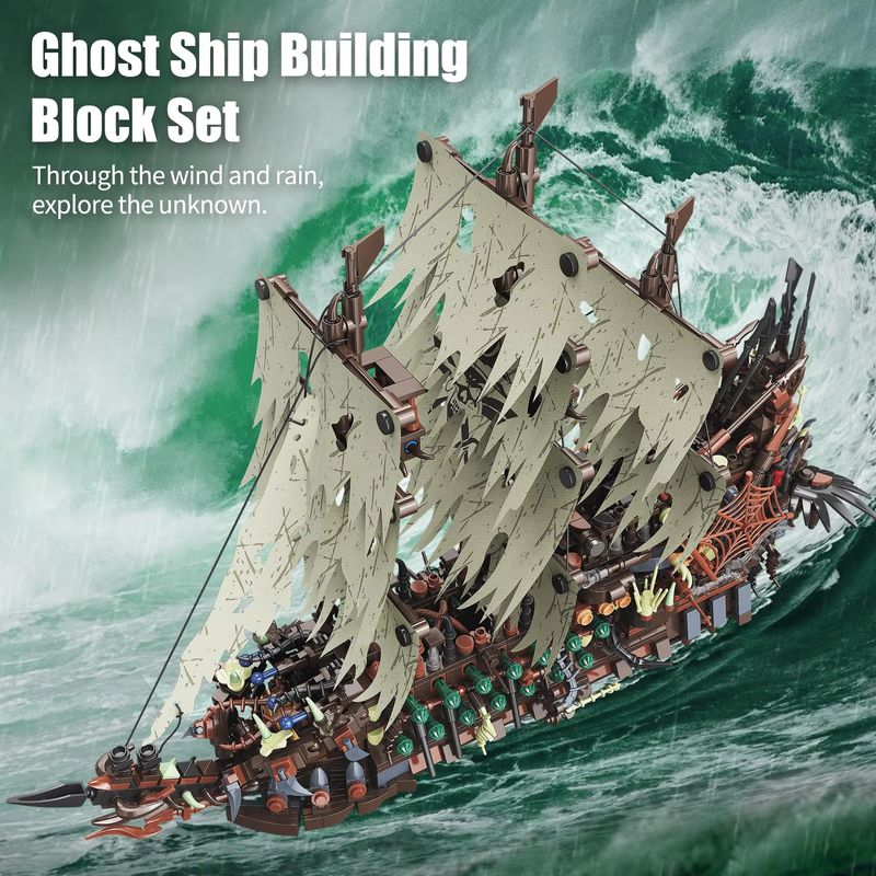 2159 Parça Korsan Gemisi Yapım - Model Kit U Boat incelemesi ve fiyatı