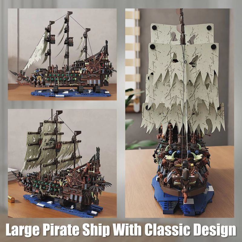 2159 Parça Korsan Gemisi Yapım - Model Kit U Boat incelemesi ve fiyatı