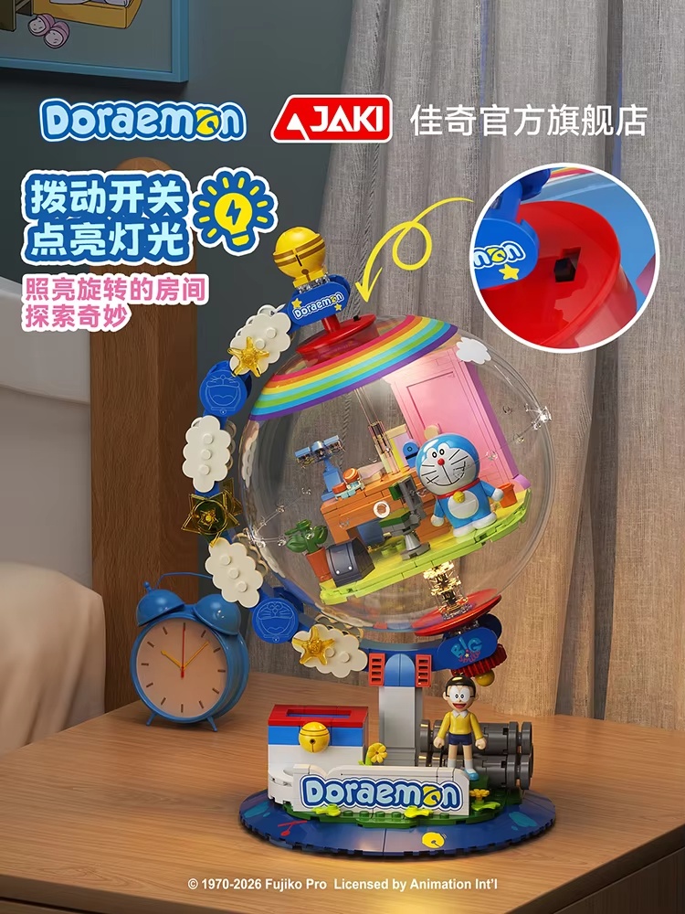 JAKI Doraemon Lisanslı Küre Ya - Model Kit Led incelemesi ve fiyatı